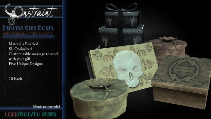 [CON] Fantasy Gift Box - Giftable Box
