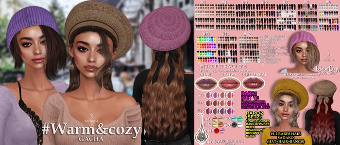 #20 Sintiklia - Warm&Cozy - Earrings Ann silver&black