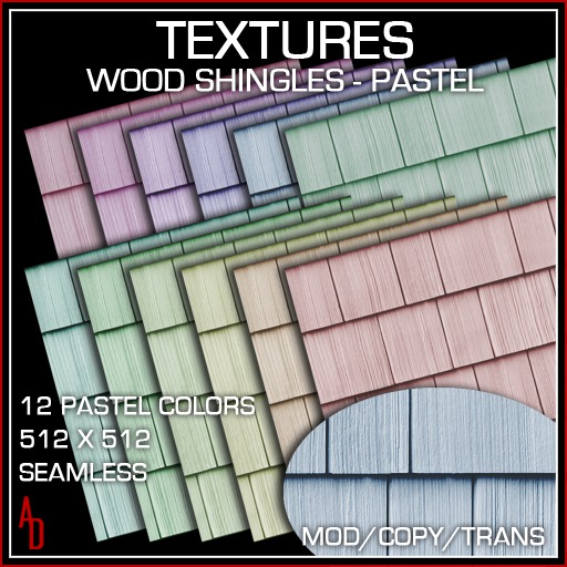 Textures - Wood Shingles - Light