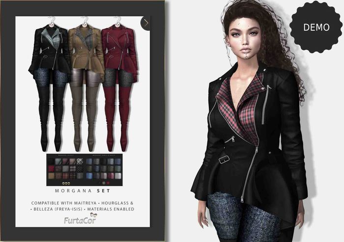 :::DEMO:::[FurtaCor Female] Morgana Set