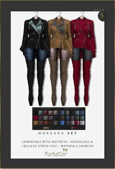 Second Life Marketplace - :::DEMO:::[FurtaCor Female] Morgana Set