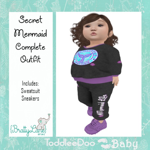 {BL}Secret Mermaid Life Complete Outfit
