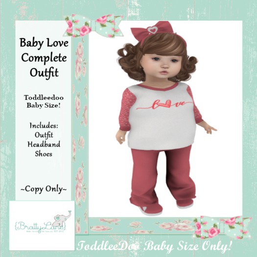 {BL} Baby Love Complete Outfit {Boxed}