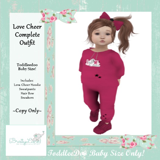 {BL} Love Cheer Complete Outfit {Boxed}