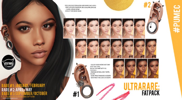 #RARE  2  ---SKIN SET - (April / May)  --- RARE