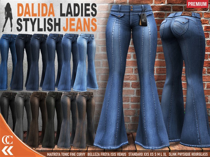 [CHIC] DALIDA JEANS