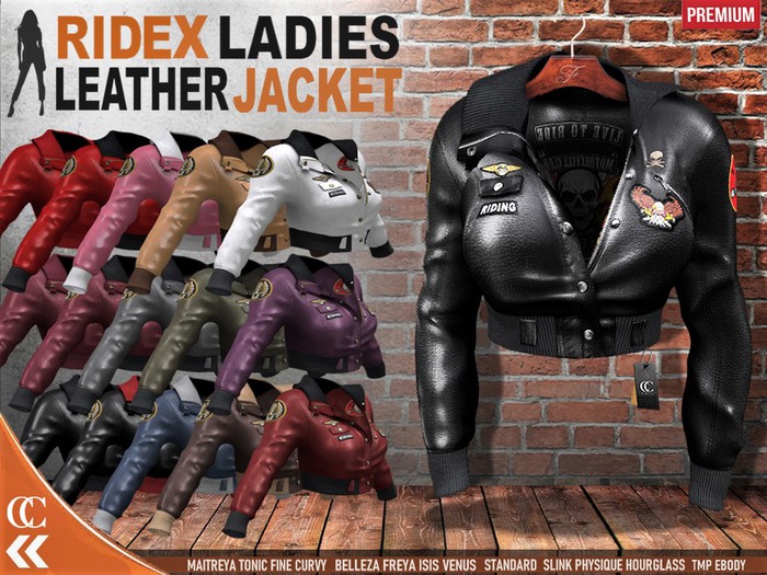 [CHIC] RIDEX LEATHER JACKETS