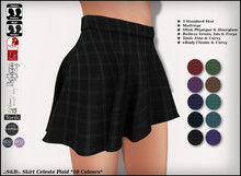 .:S&B:. Skirt Celeste Plaid *10 Colours*