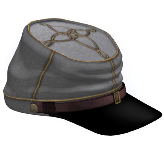 Confederate Kepi Lieutenant grey