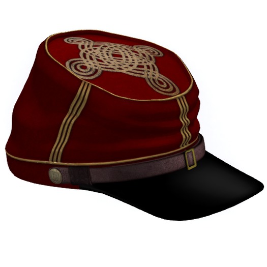 Confederate Kepi Senior Officer Artillery