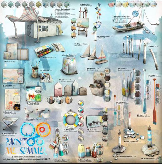 13 - 8f8 - Paint me Summer - Rack