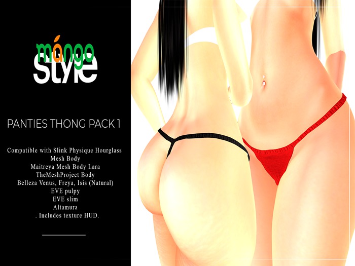 Mango Style panties-thong pack 1