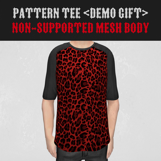 OLQINU : pattern tee <demo gift>