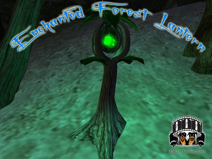 {OP} Enchanted Forest Plant Lantern (Boxed -Copy)