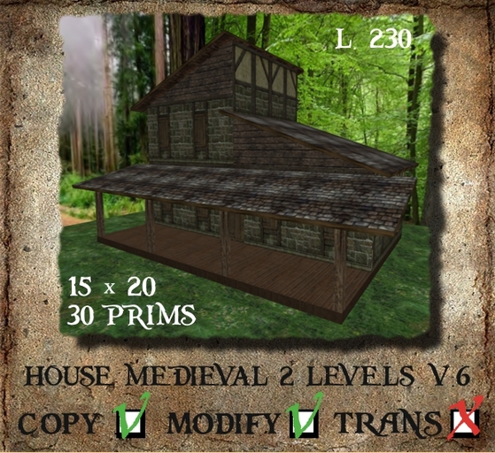 Lamor - Box House Medieval 2 levels V.6