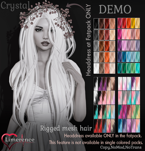 {Limerence} Crystal hair-DEMO