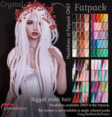 {Limerence} Crystal hair-Fatpack