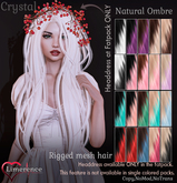 {Limerence} Crystal hair-Natural Ombre