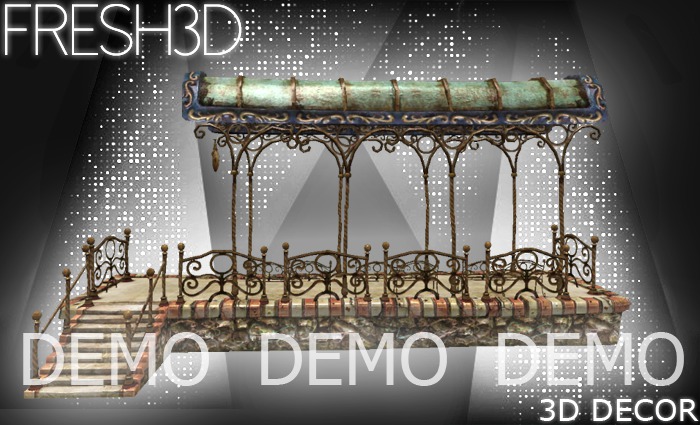 Fresh3D Train Station Graffiti DEMO