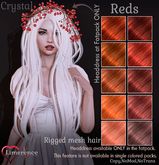 {Limerence} Crystal hair-Reds