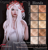 {Limerence} Crystal hair-Blonds