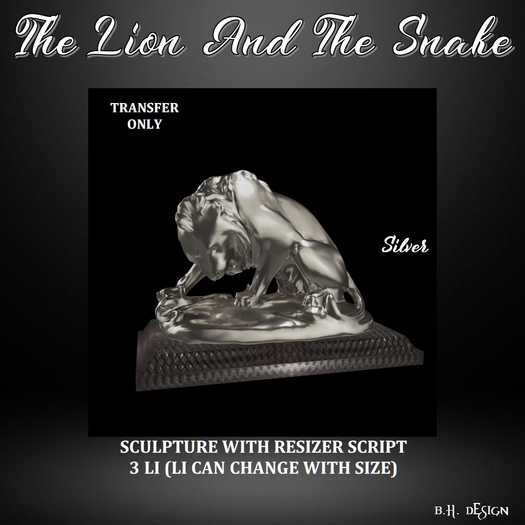 BHD THE LION AND THE SNAKE SILVER