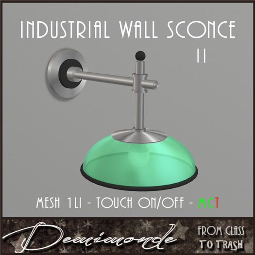 [CYN] Industrial Wall Sconce II