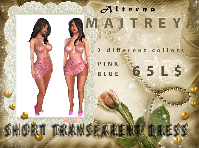 Maitreya Transparent Dress FREE GIFT