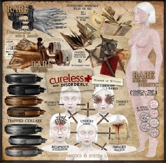 CURELESS&DISORDERLY / Disembodied Witch Hand / Open RARE