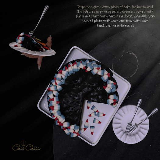 :::ChicChica::: Zebra cake Dispenser