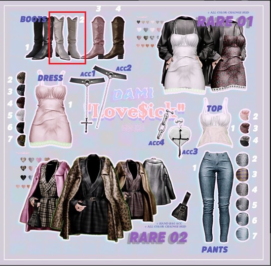 Dami "Love$ick" Boots.2 miatreya