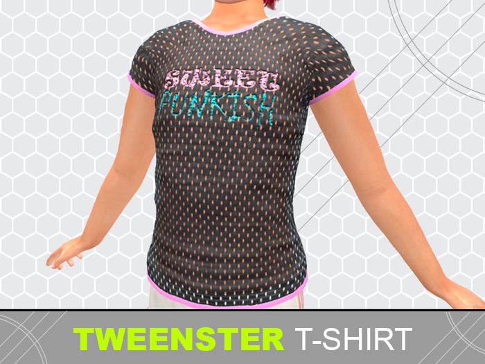 [Zero-One] SweetPunkish [T-SHIRT] TWEENSTER
