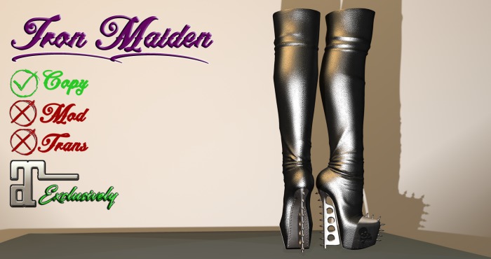 [Addicted Apothecary] Iron Maiden Boots-MP