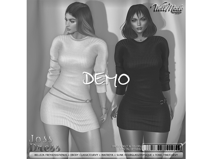 [WellMade] Joss Dress DEMO