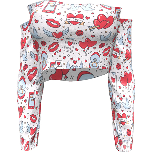 !PCP :: Olivia Shirt [Lovely Valentine]