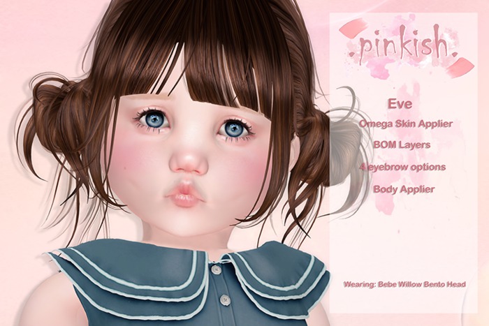 .Pinkish. Eve Skin - Pale
