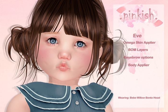 .Pinkish. Eve Skin - Peach