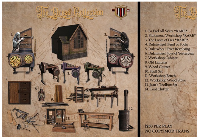 [ContraptioN] The Dread: Shelf Set BOXED