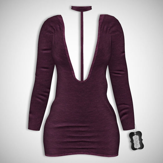 ChicModa // Macie Dress // PLUM