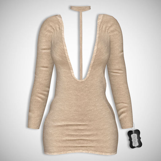 ChicModa // Macie Dress // NUDE