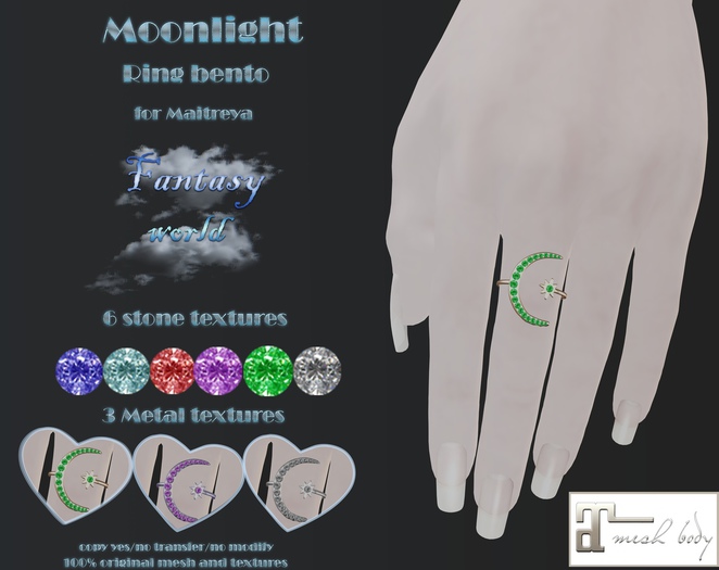 {Fantasy world}  Moonlight ring [Maitreya]