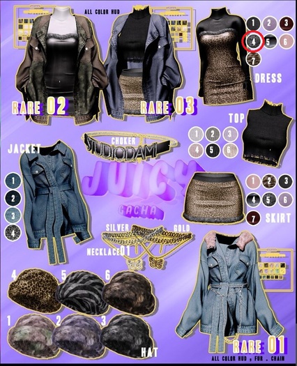 DAMI'JUICYGACHA'#dress4 maitreya (box)