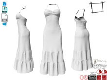 Dae Obj FBX For Boho Dress Slink, Maitreya, Ocacin Voluptuous, Belleza, Tonic and Classic 5 Sizes