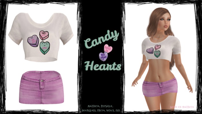 {Pastel Moon} Candy Heart