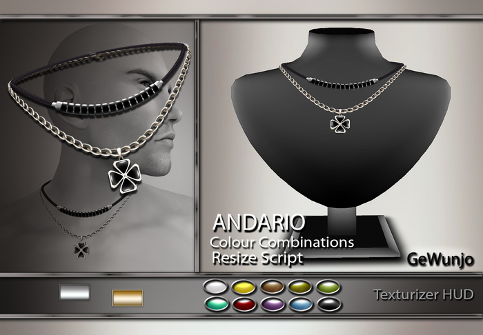 GeWunjo : ANDARIO male necklace