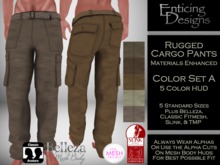*ED Rugged Cargo Pants ColorSet A