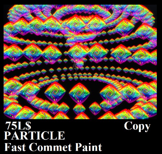 PARTICLE FAST COMET PAINT #