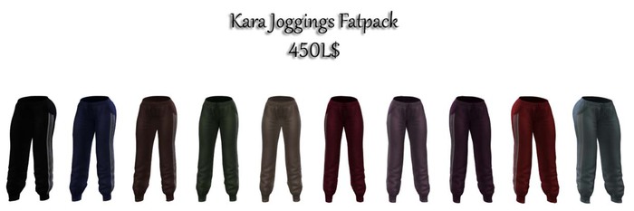 [BY BECK] Kara Joggings Fatpack