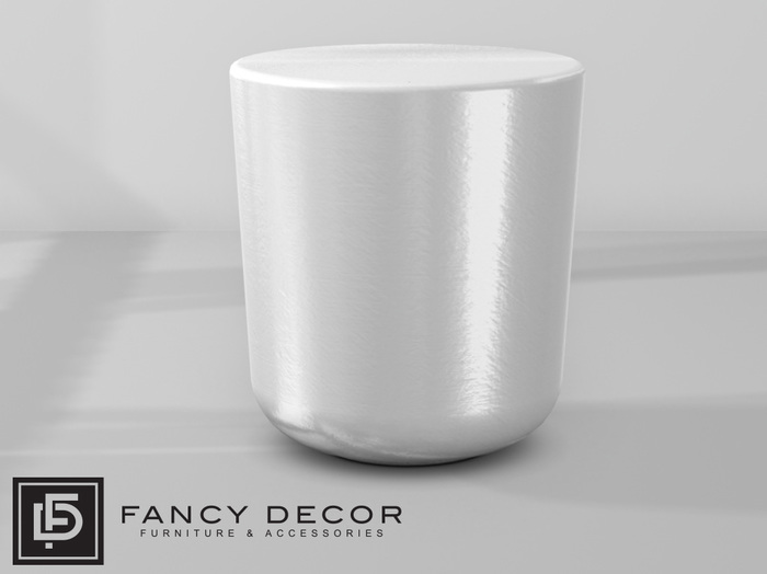 Fancy Decor: Capsule Table - white