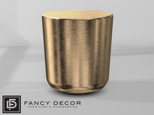 Fancy Decor: Capsule Table - gold